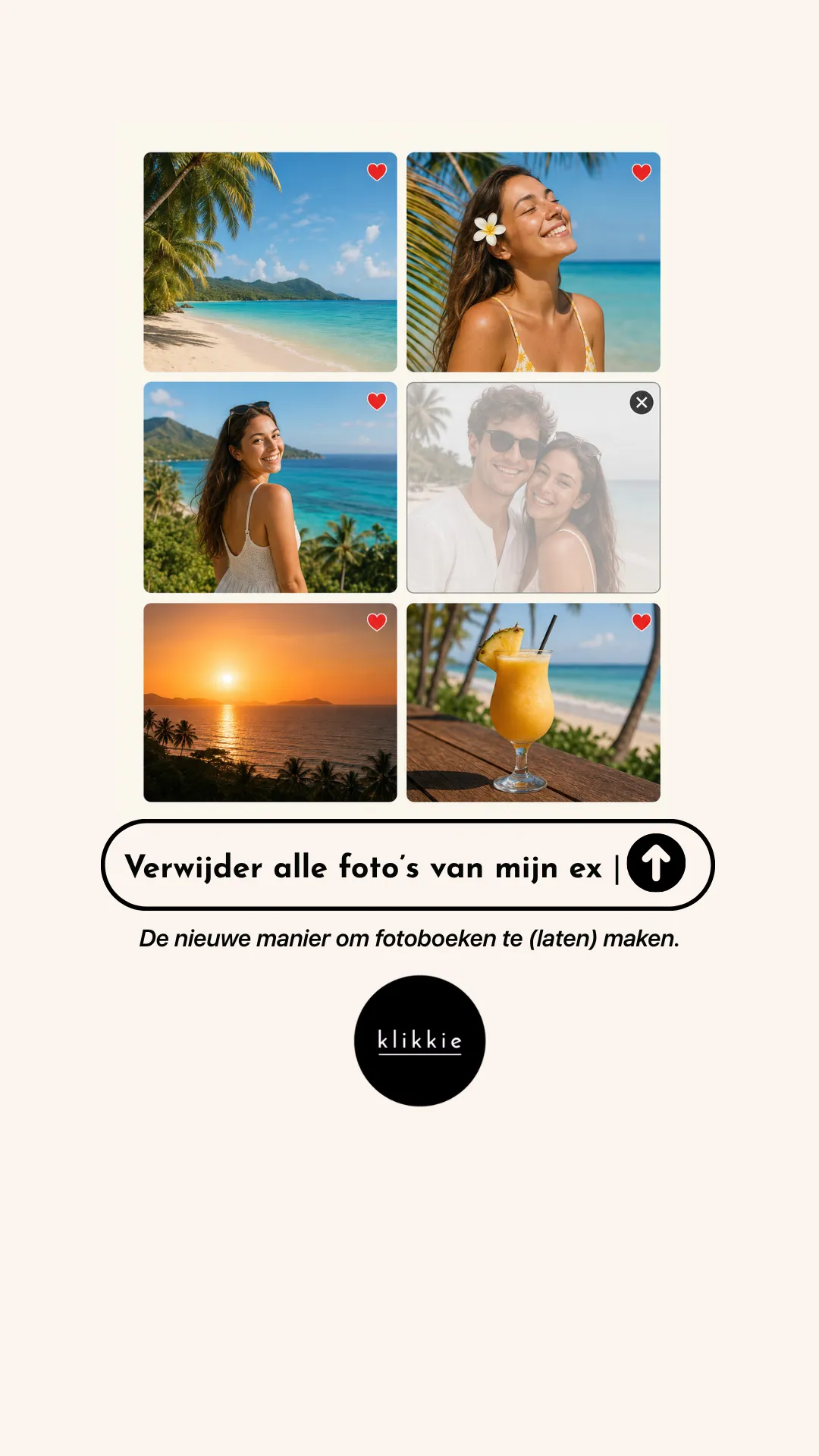 En klikkie eliges qué fotos de vacaciones entran en tu álbum de fotos