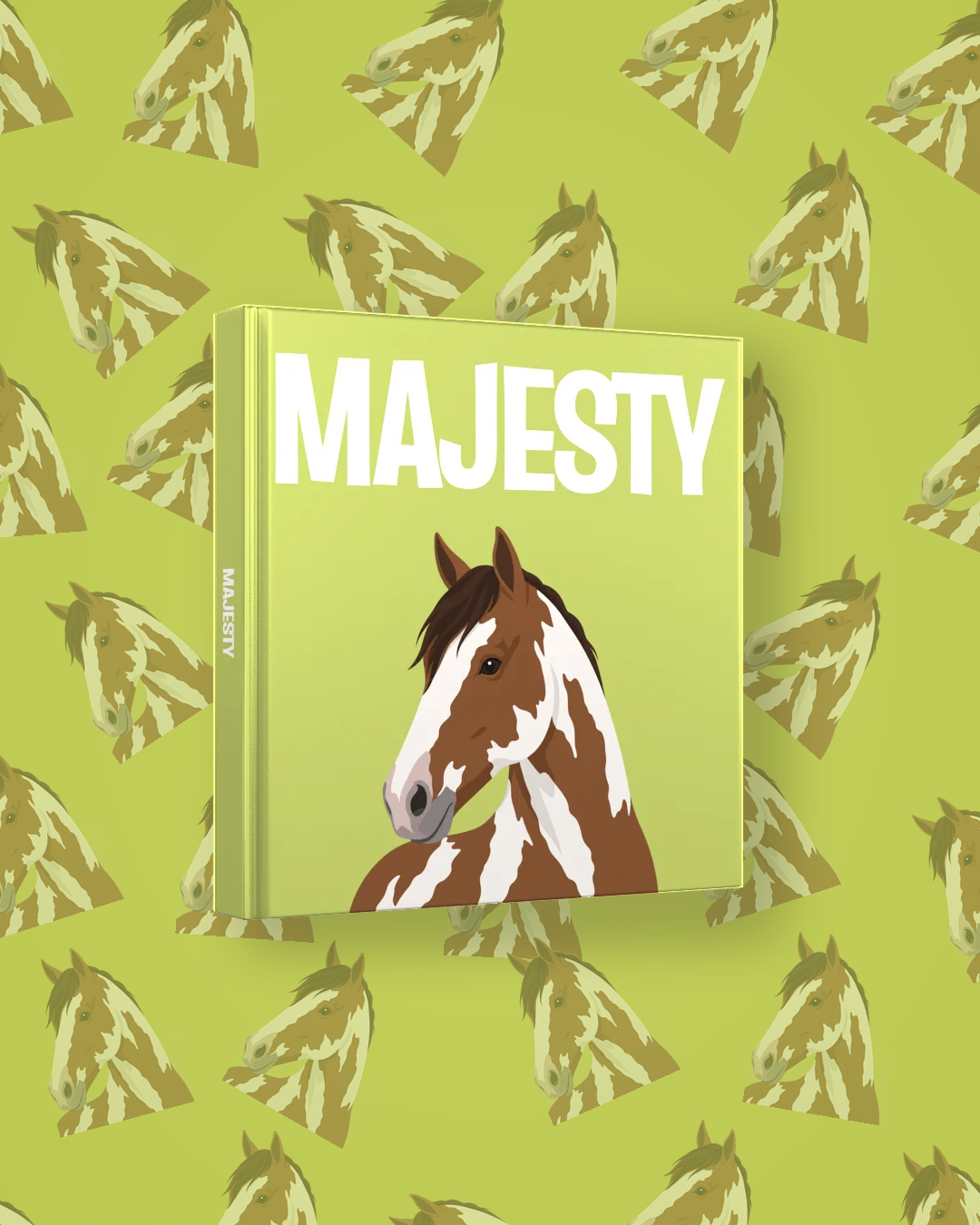 Horse Brown & White — image 4