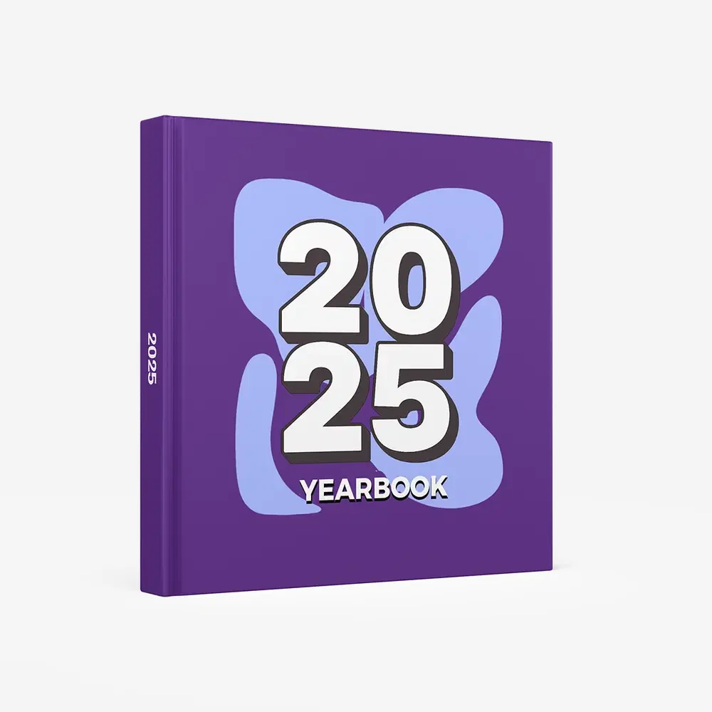 Libro del Año Retro – Morado — image 1